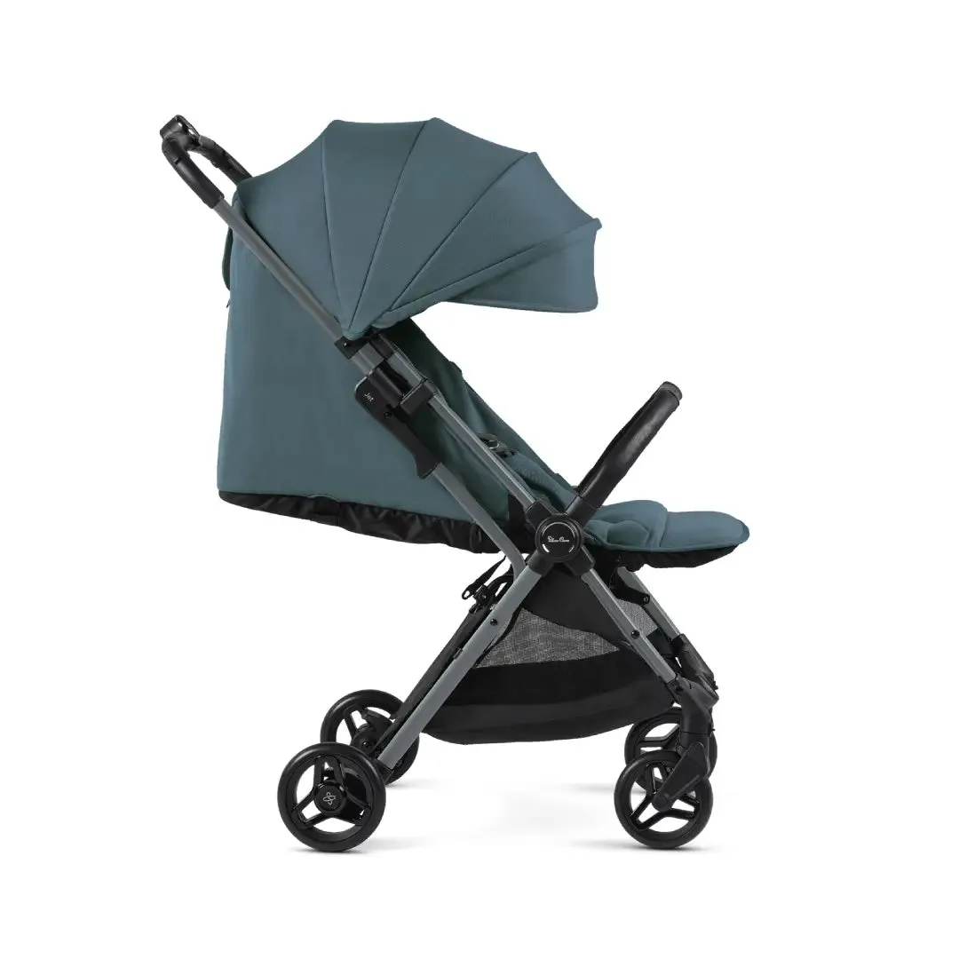 Silver Cross Jet 5 Stroller With Snack Tray - Mineral