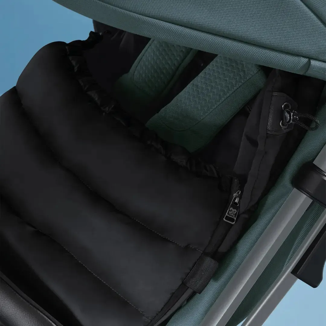 Silver Cross Jet 5 Stroller With Snack Tray - Mineral
