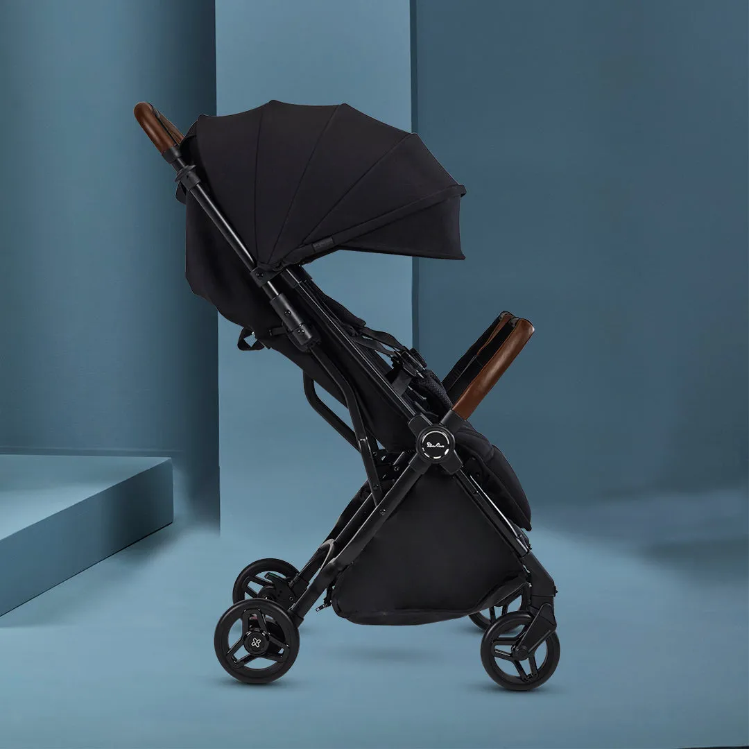 Silver Cross Jet Double Travel Stroller  Lightweight Side-by-Side for Two