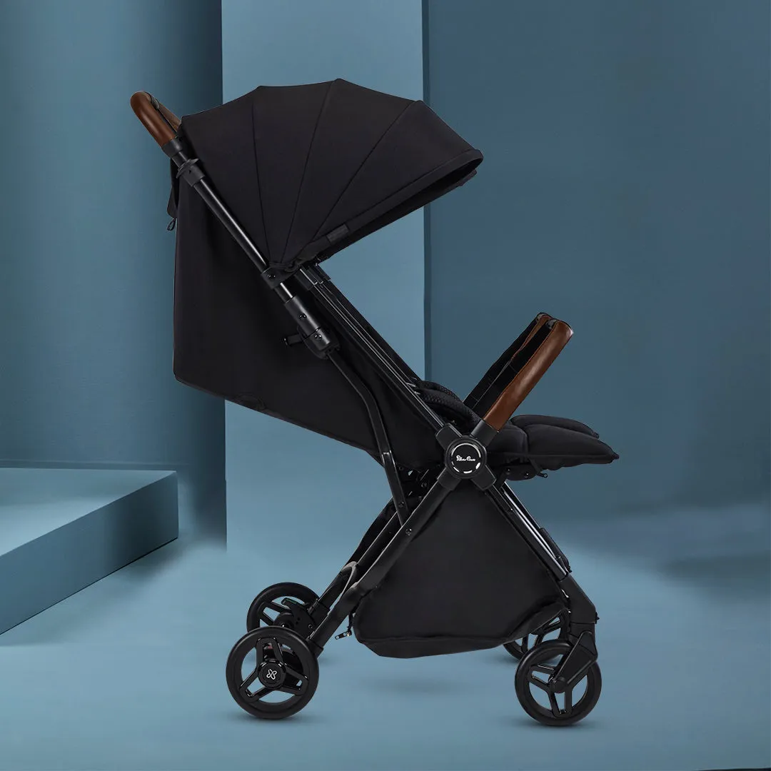 Silver Cross Jet Double Travel Stroller  Lightweight Side-by-Side for Two