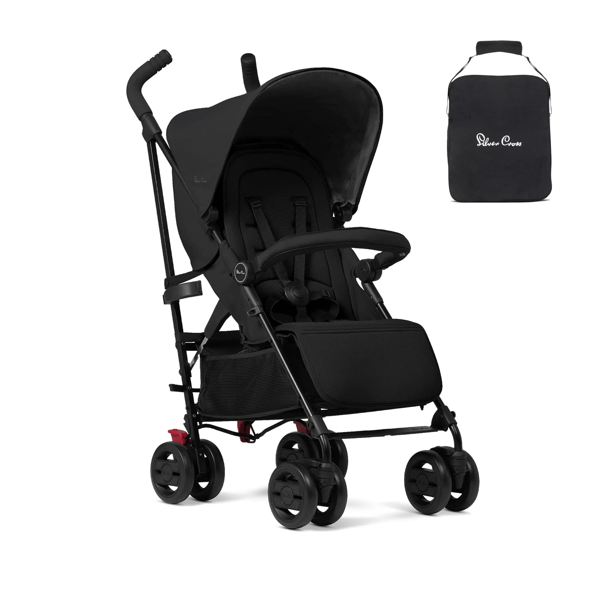 Silver Cross Pop Pushchair & Travel Bag - Space