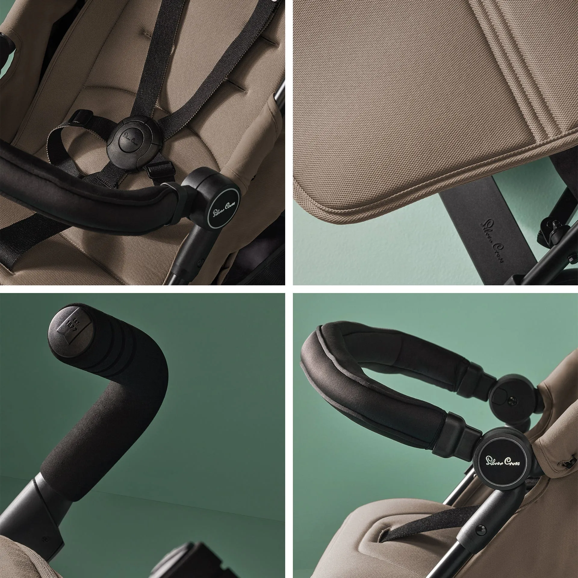 Silver Cross Pop Pushchair - Cobble (Ex-Display)