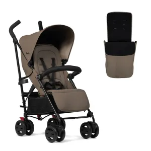 Silver Cross Pop Pushchair with Footmuff - Cobble