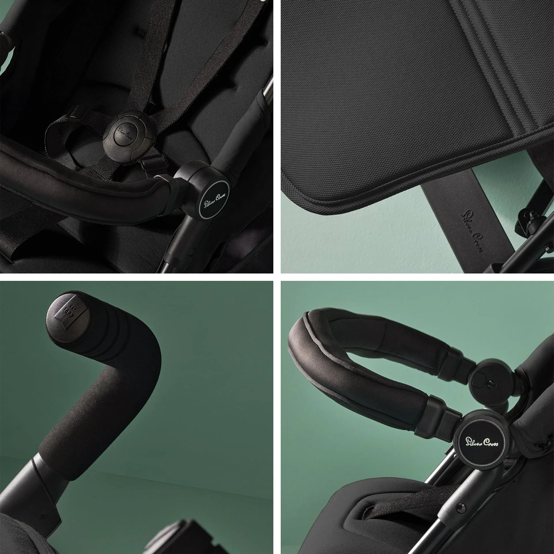 Silver Cross Pop Pushchair with Footmuff - Space