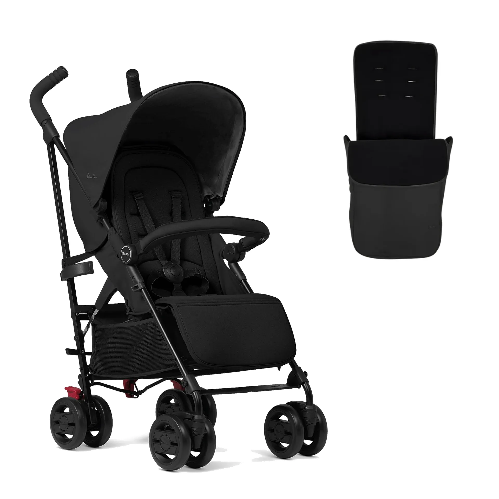 Silver Cross Pop Pushchair with Footmuff - Space