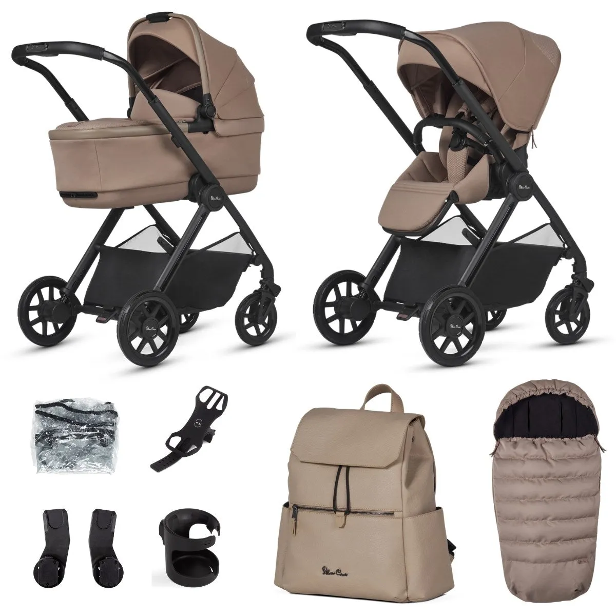 Silver Cross Reef 2 Pram   Accessory Pack, Mocha
