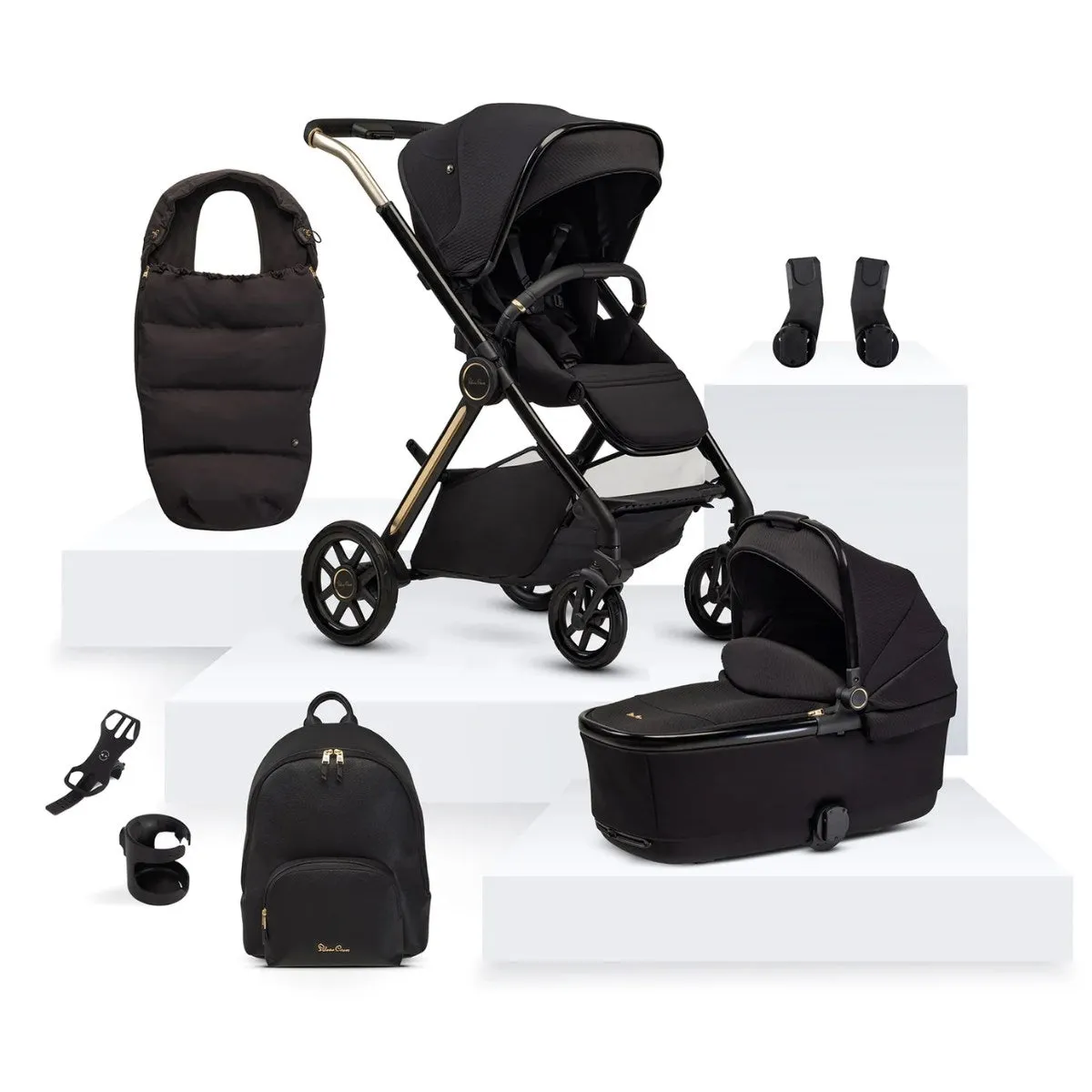 Silver Cross Reef 2 Special Edition Pram & Pushchair, Espresso