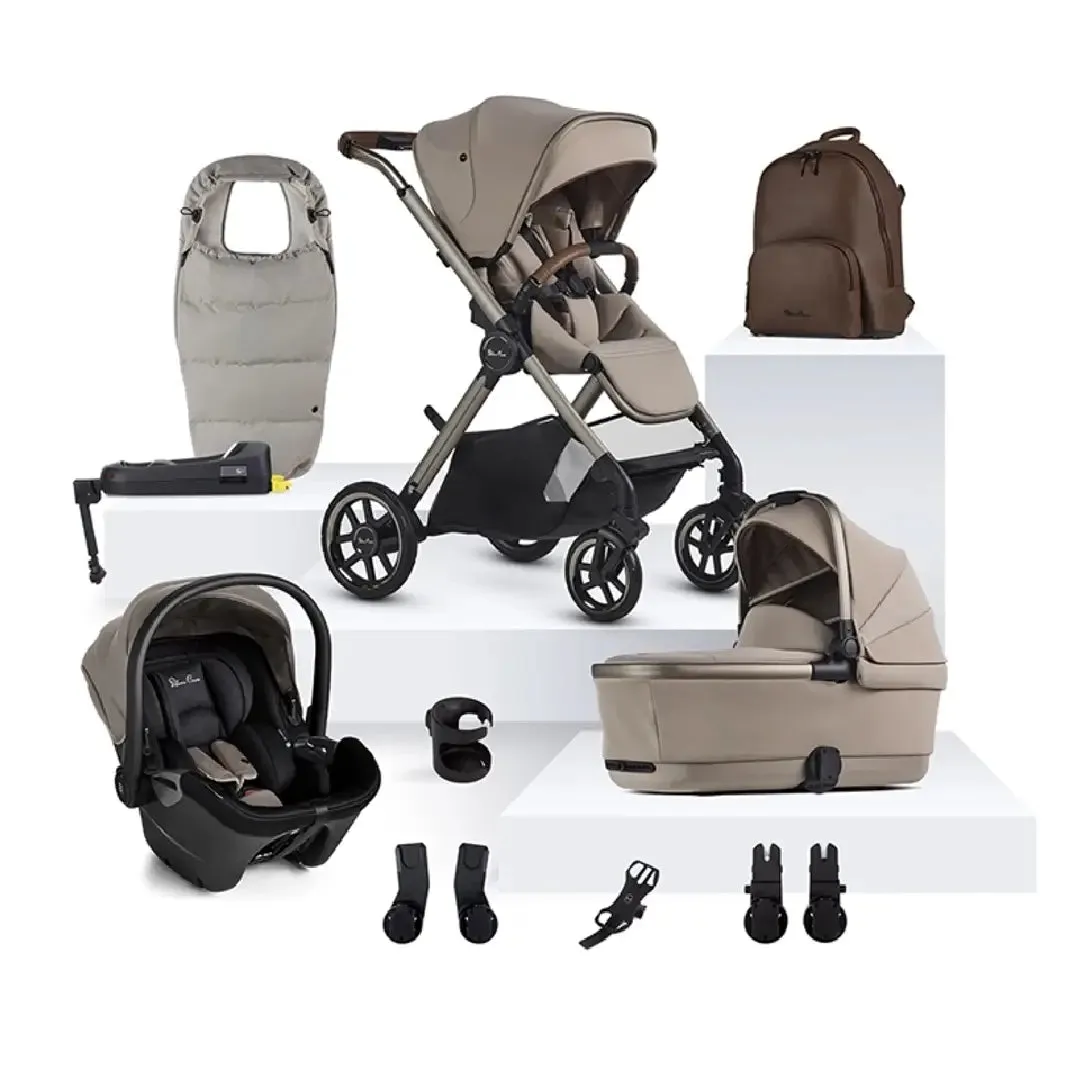 Silver Cross Reef 2 Special Edition Travel System Ultimate Bundle - Frappe