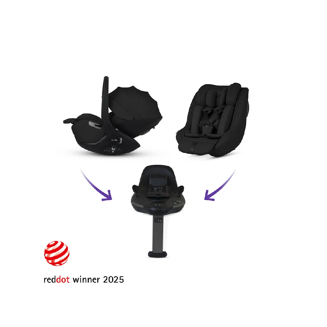 Silver Cross Reef 2 Travel System Ultimate 360 Family Car Seat Bundle (12 piece) - Space