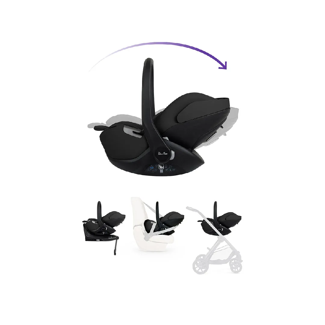Silver Cross Reef 2 Travel System Ultimate 360 Family Car Seat Bundle (12 piece) - Space
