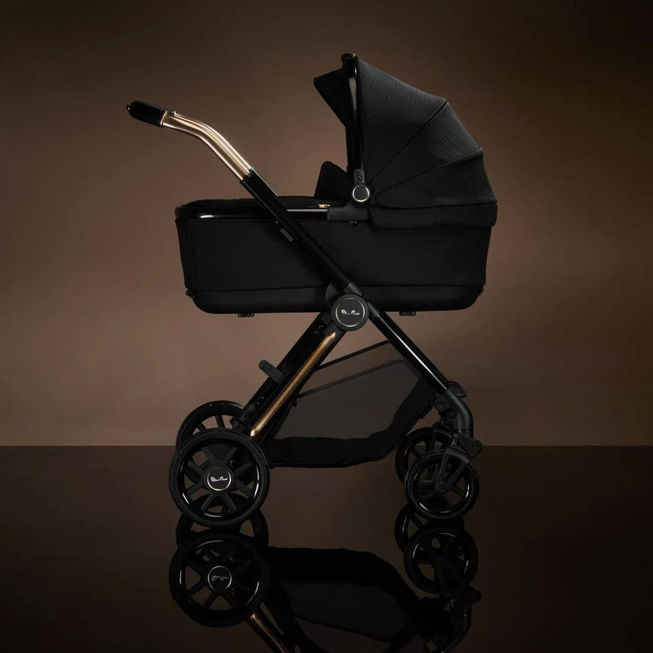 Silver Cross Reef 2 with First Bed Folding Carrycot - Special Edition Espresso