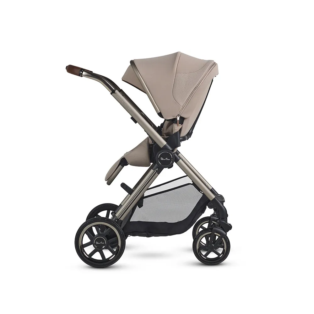 Silver Cross Reef 2 with First Bed Folding Carrycot - Special Edition Frappe