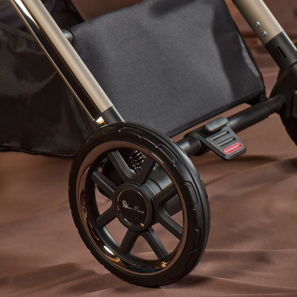 Silver Cross Reef 2 with First Bed Folding Carrycot - Special Edition Frappe