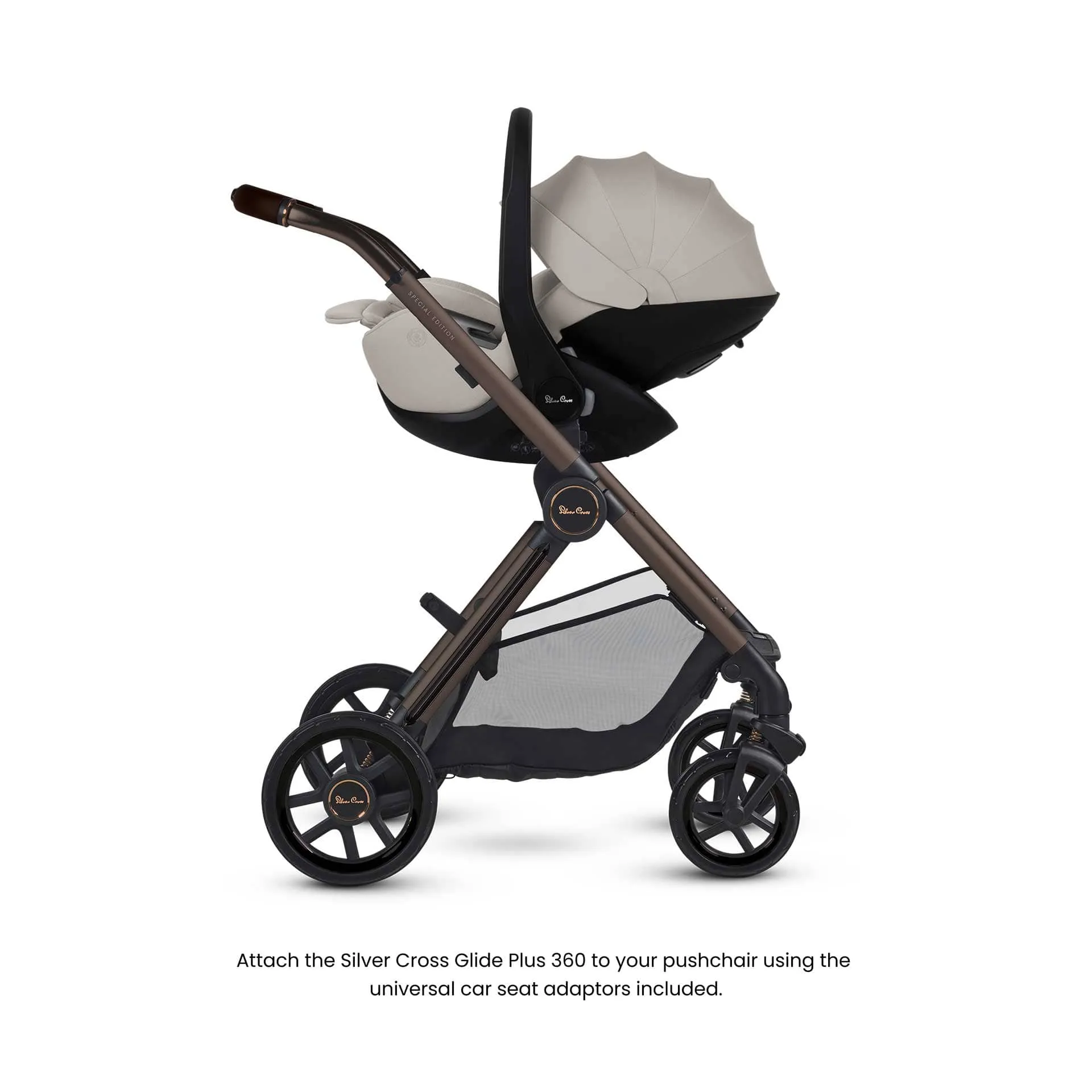 Silver Cross Reef Special Edition Ultimate Family 360 Bundle - Ganache