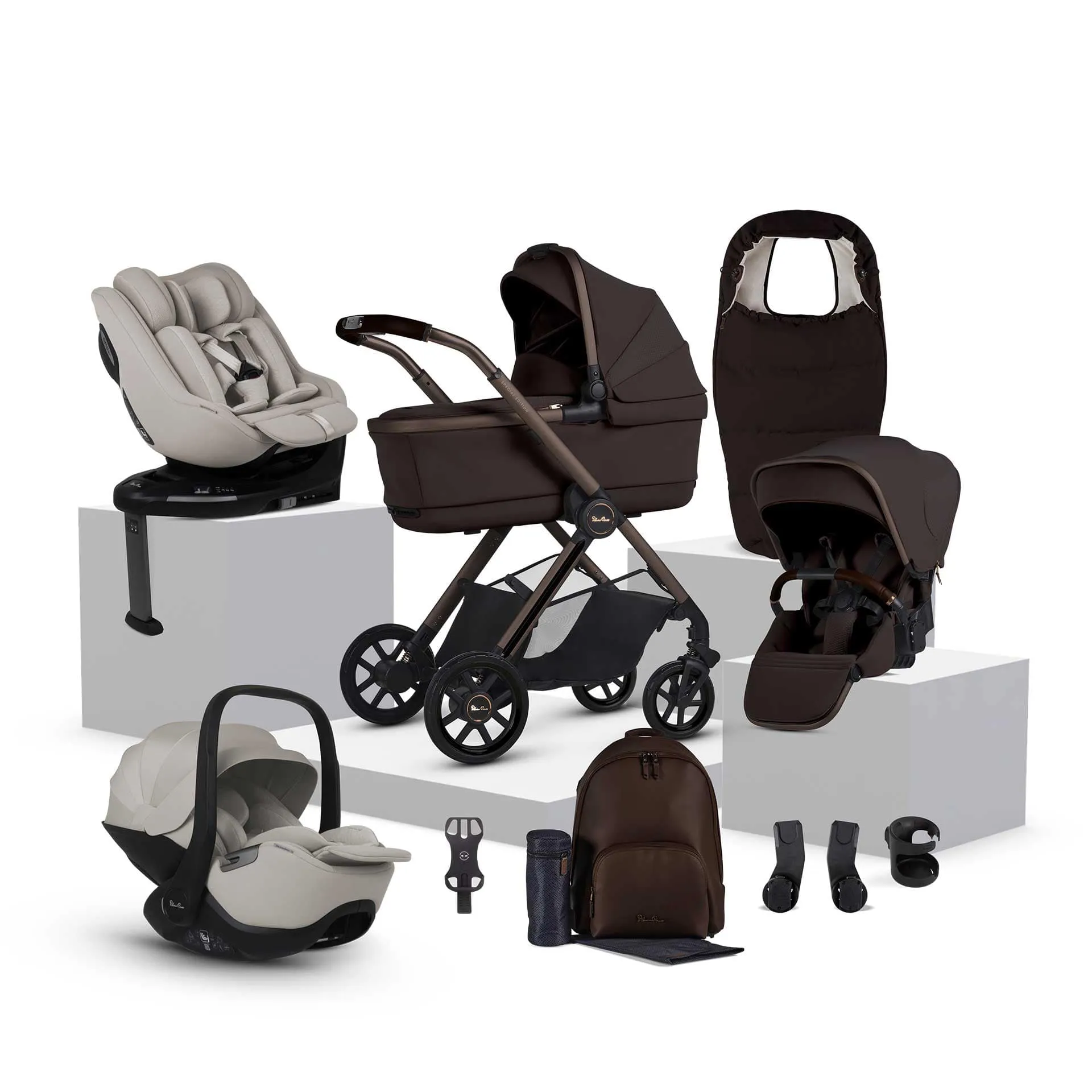 Silver Cross Reef Special Edition Ultimate Family 360 Bundle - Ganache