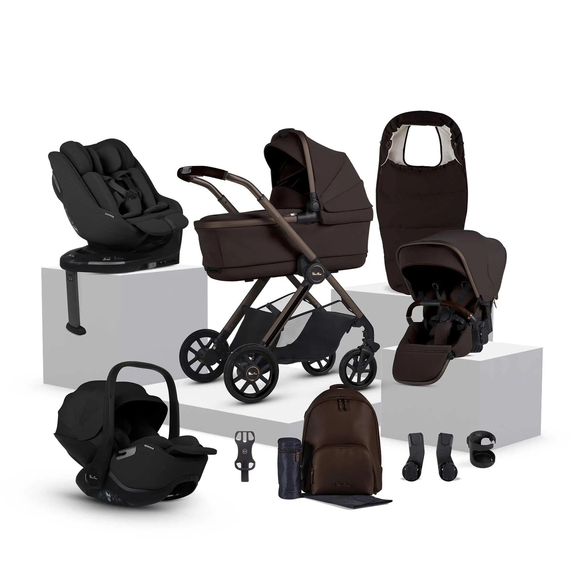 Silver Cross Reef Special Edition Ultimate Family 360 Bundle - Ganache