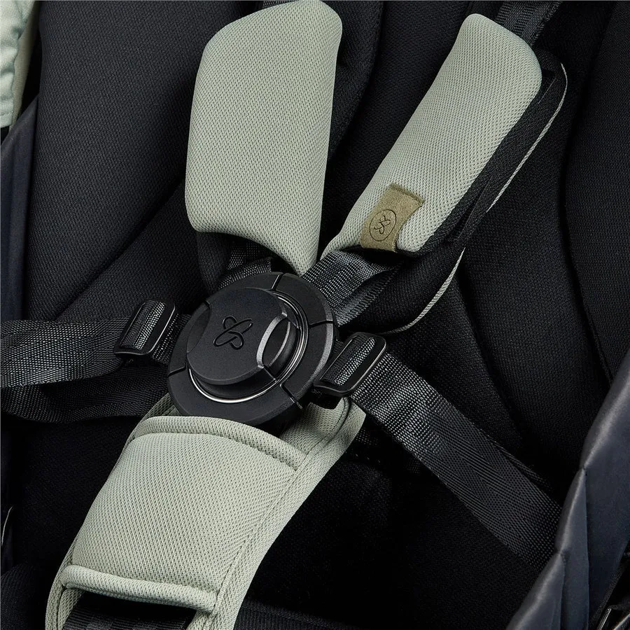 Silver Cross Tide 3-in-1 Dream Travel System   Free Accessories Pack Bundle, Sage on Silver