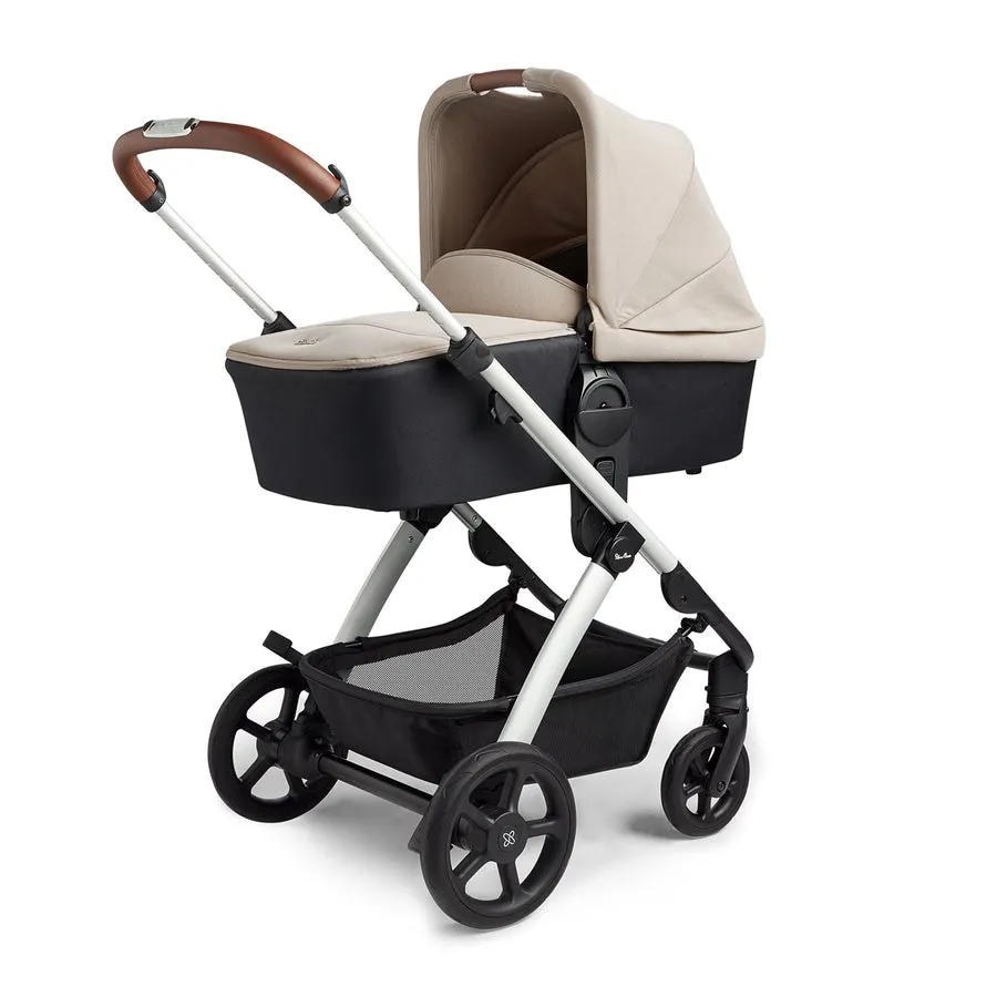 Silver Cross Tide 3-in-1 Dream Travel System   Free Accessories Pack Bundle, Stone