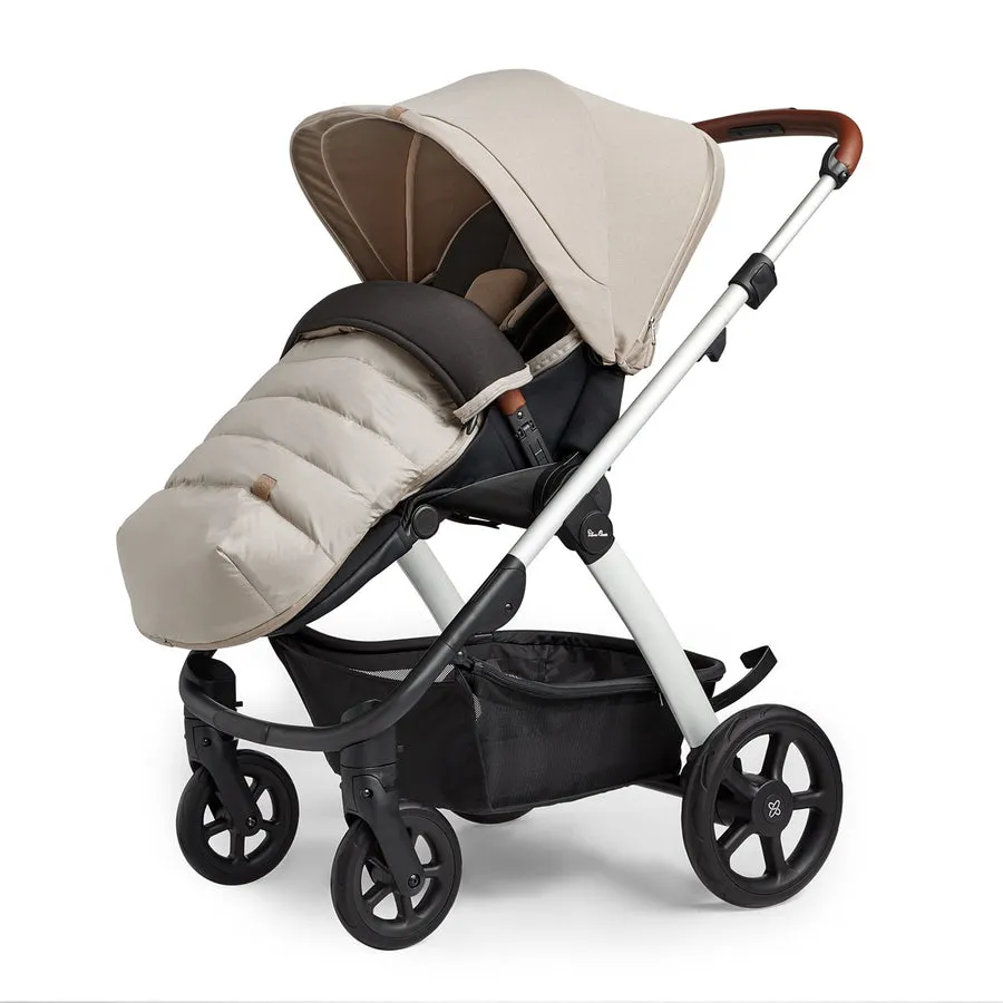Silver Cross Tide 3-in-1 Dream Travel System   Free Accessories Pack Bundle, Stone