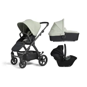 Silver Cross Tide and Dream i-Size Car Seat - Sage (Black)