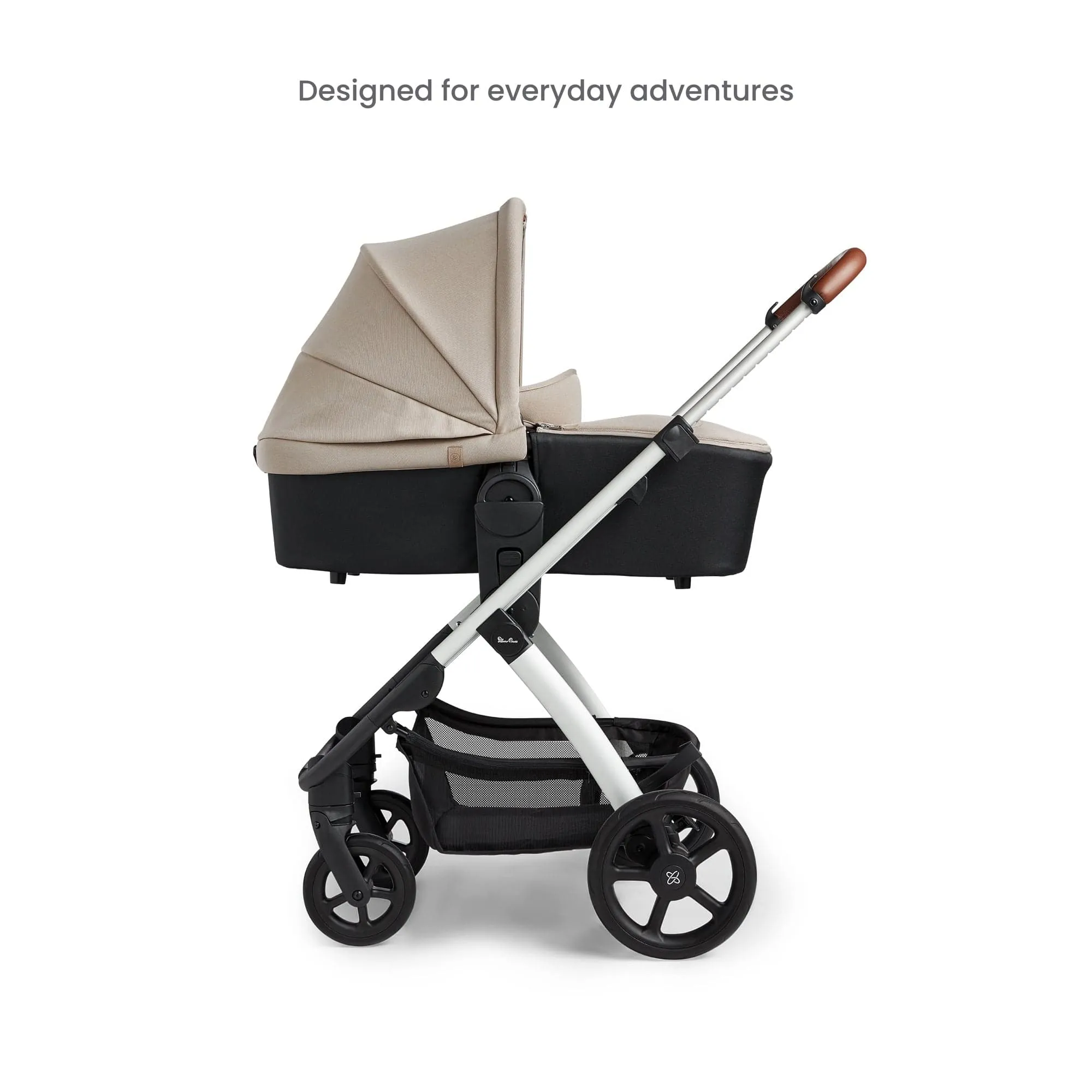 Silver Cross Tide and Dream i-Size Car Seat - Stone