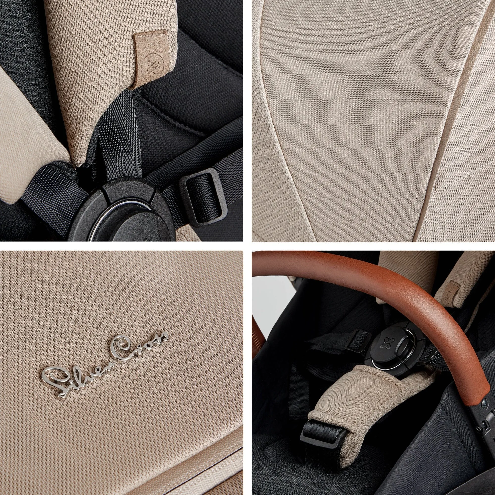 Silver Cross Tide and Dream i-Size Car Seat - Stone