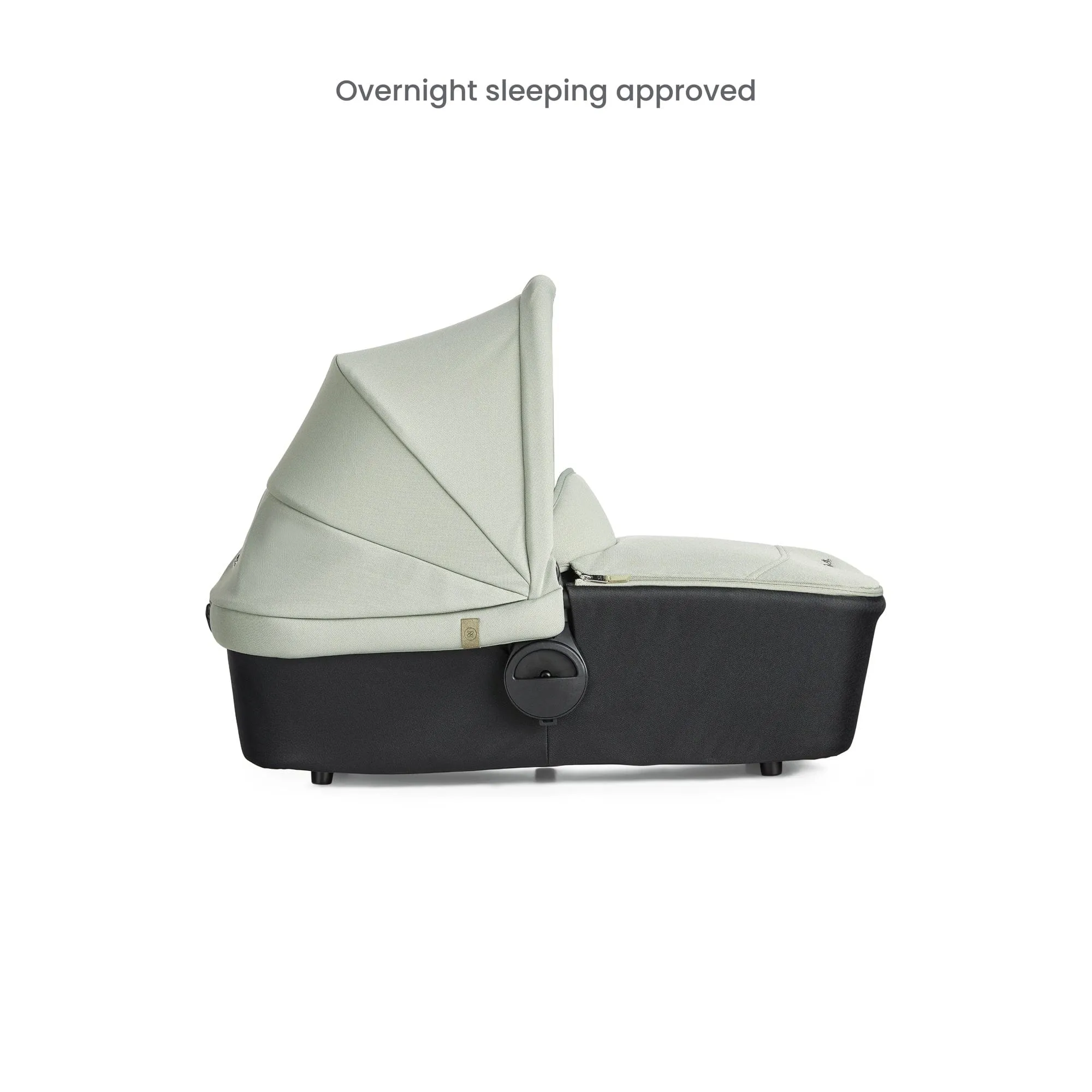 Silver Cross Tide Ultimate Baby Bundle - Sage (Black Chassis)