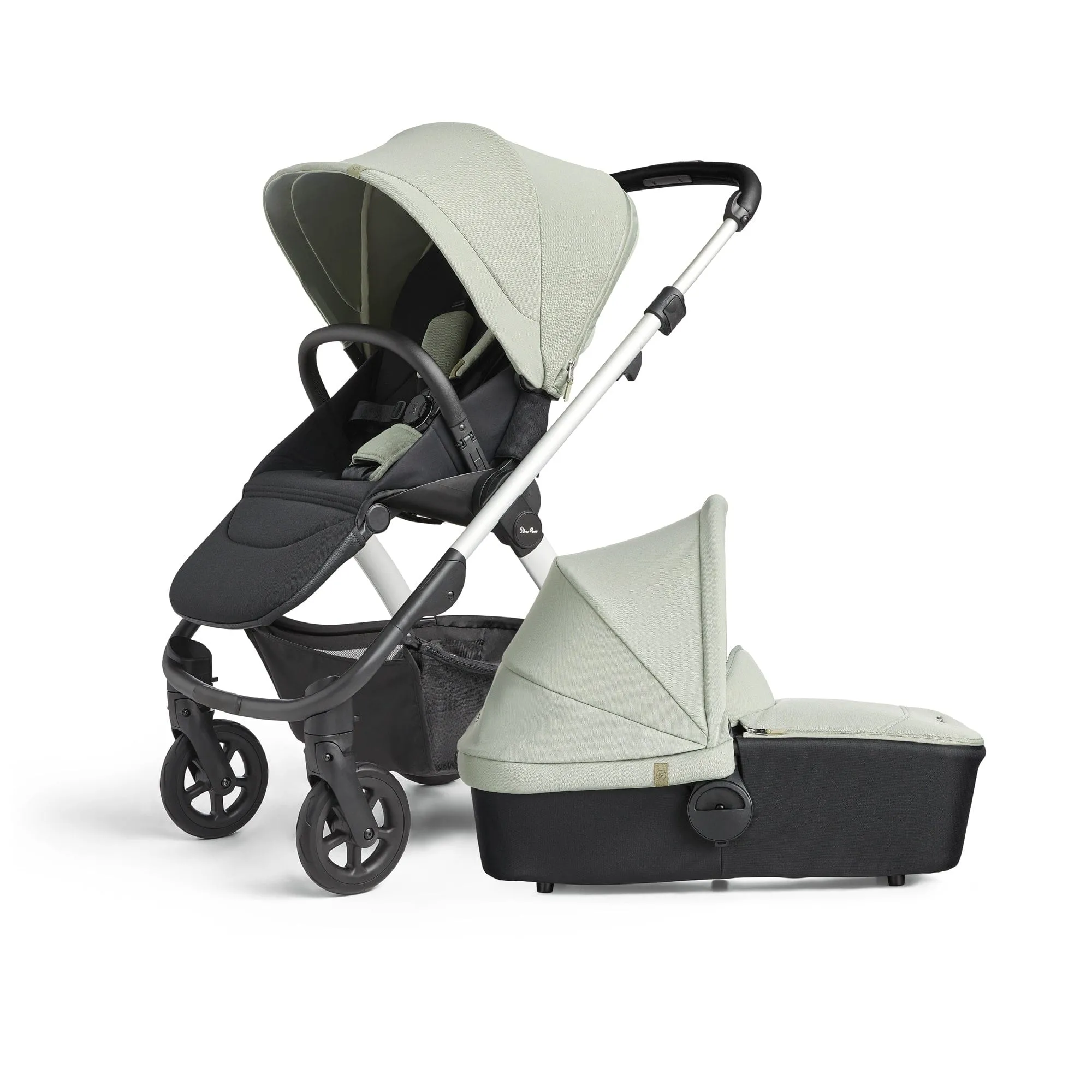Silver Cross Tide Ultimate Baby Bundle - Sage