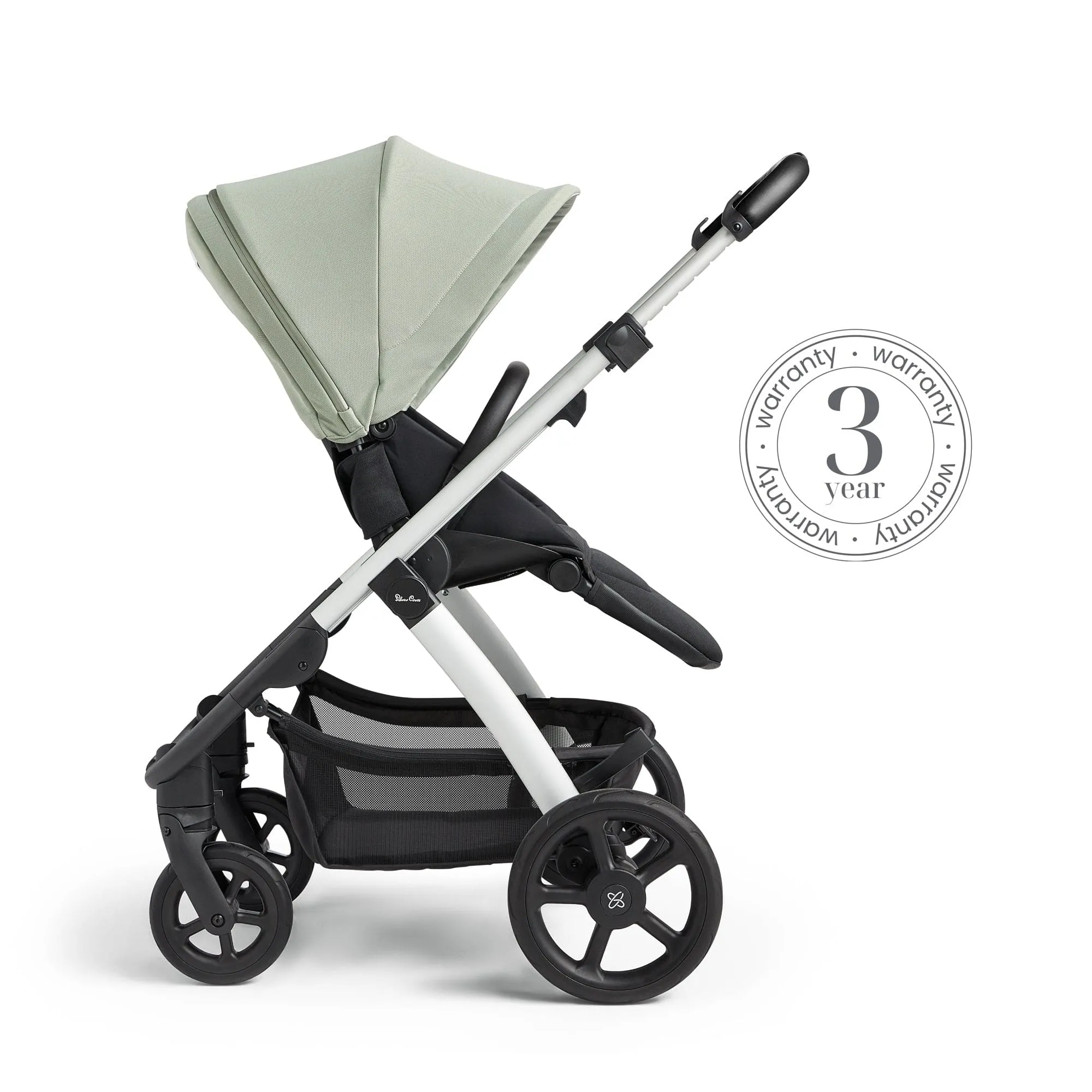 Silver Cross Tide Ultimate Baby Bundle - Sage