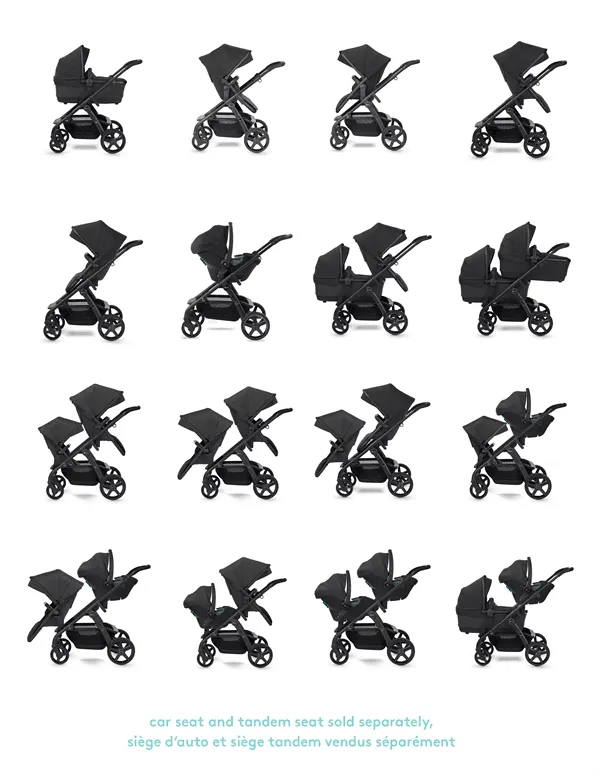 Silver Cross Wave 2 Stroller Onyx