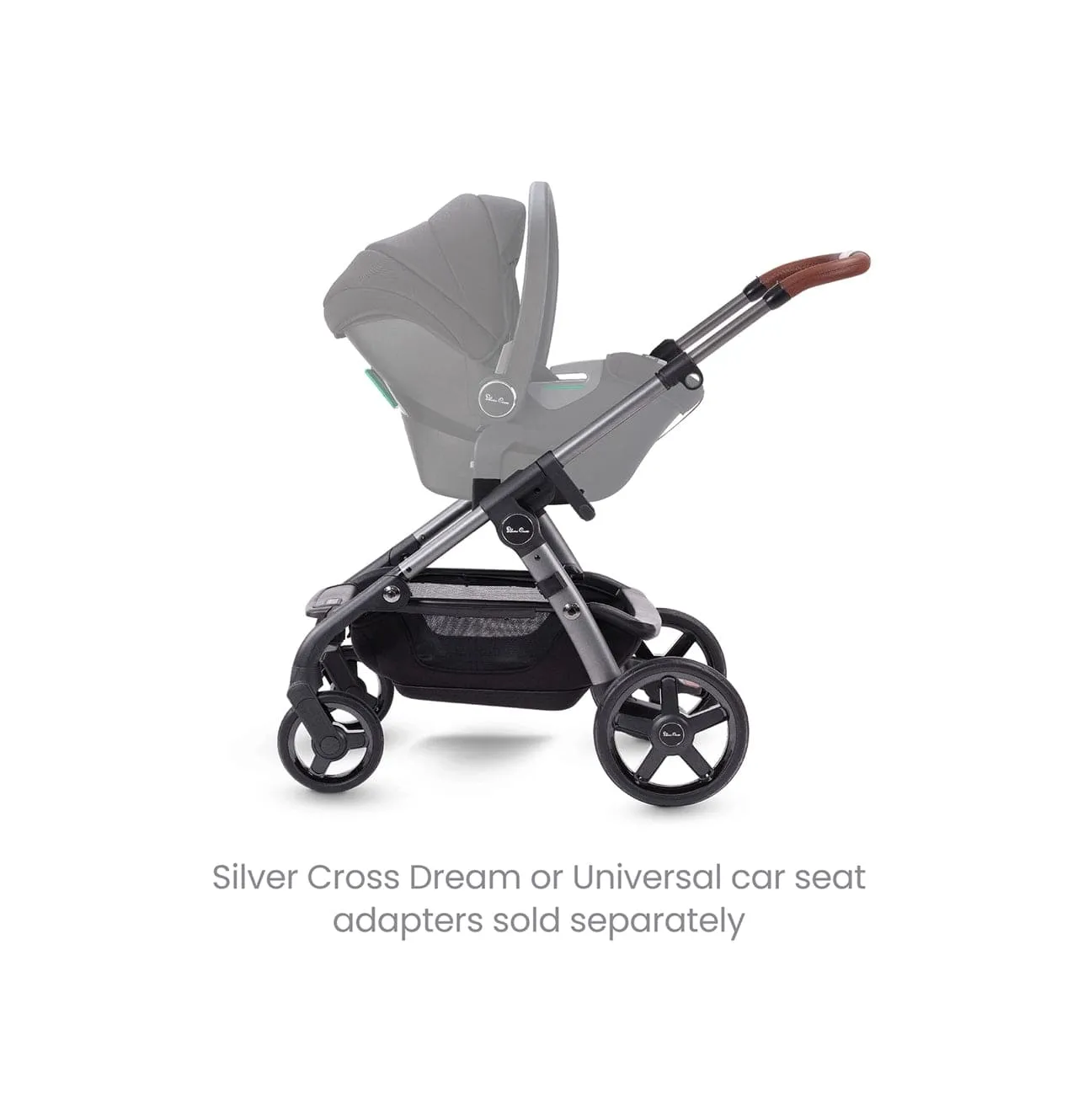Silver Cross Wave 3 Pushchair - Lunar