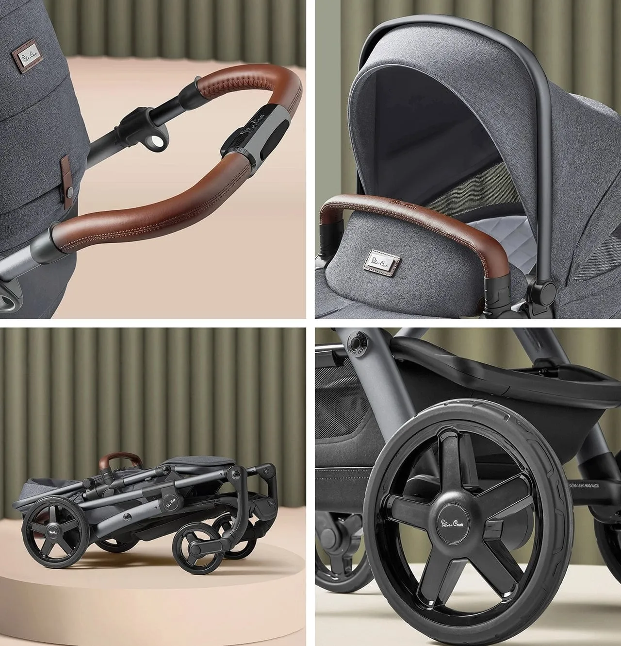 Silver Cross Wave 3 Pushchair - Lunar