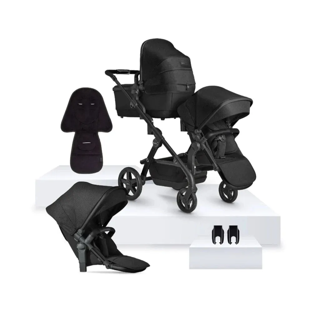 Silver Cross Wave 3 Pushchair - Onyx
