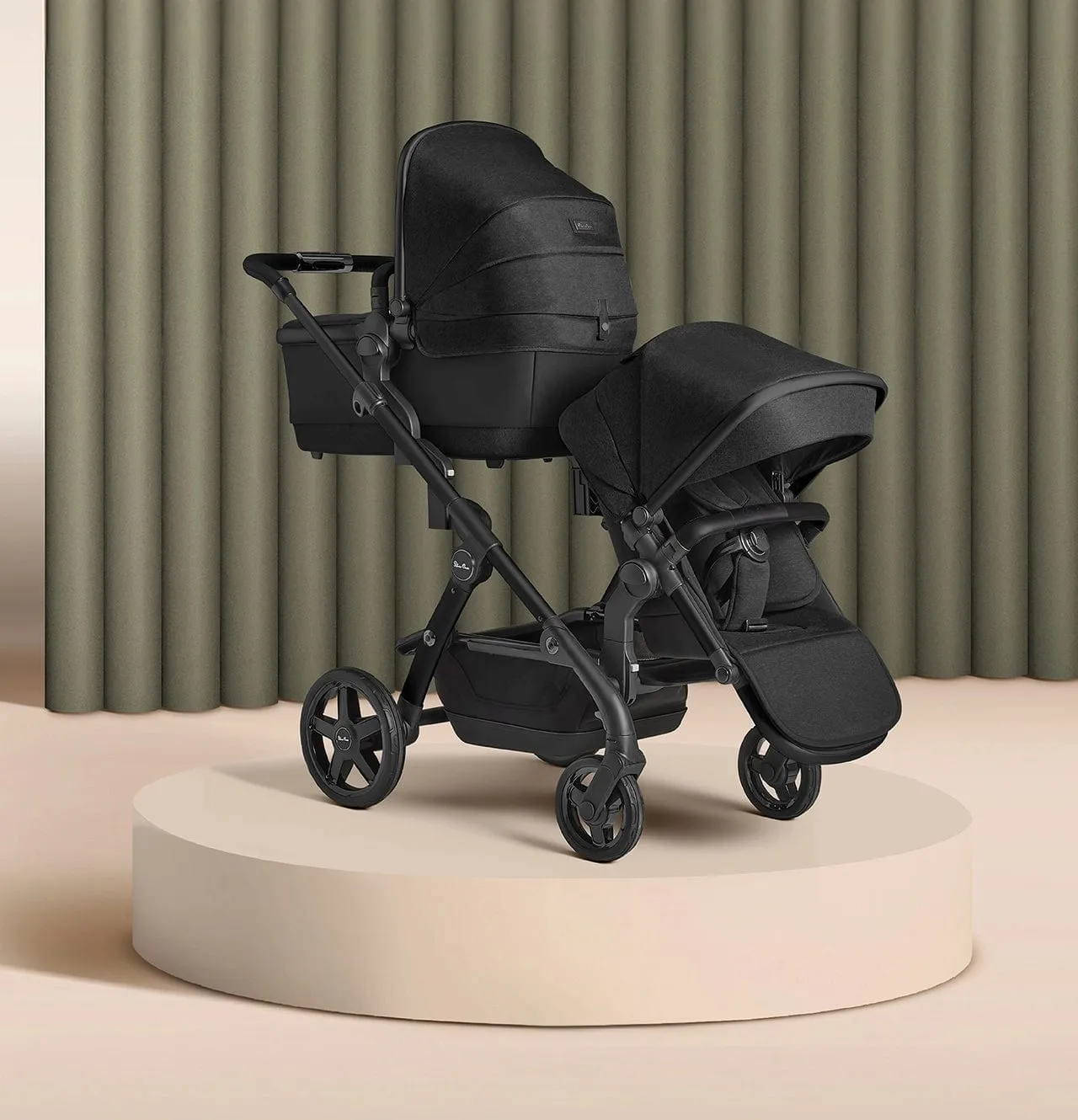 Silver Cross Wave 3 Pushchair - Onyx