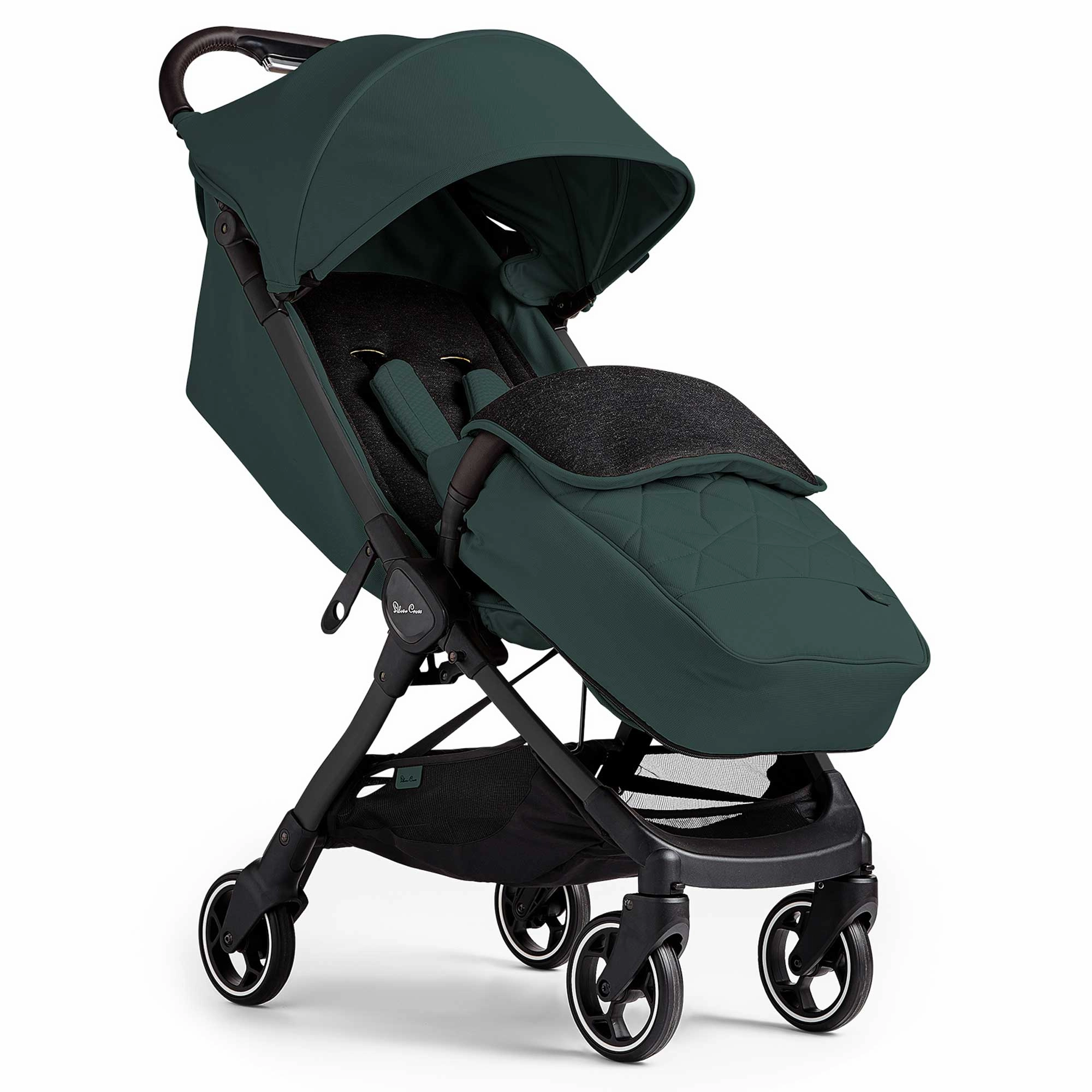 Silver Cross Clic 2 Compact Pushchair - Conifer