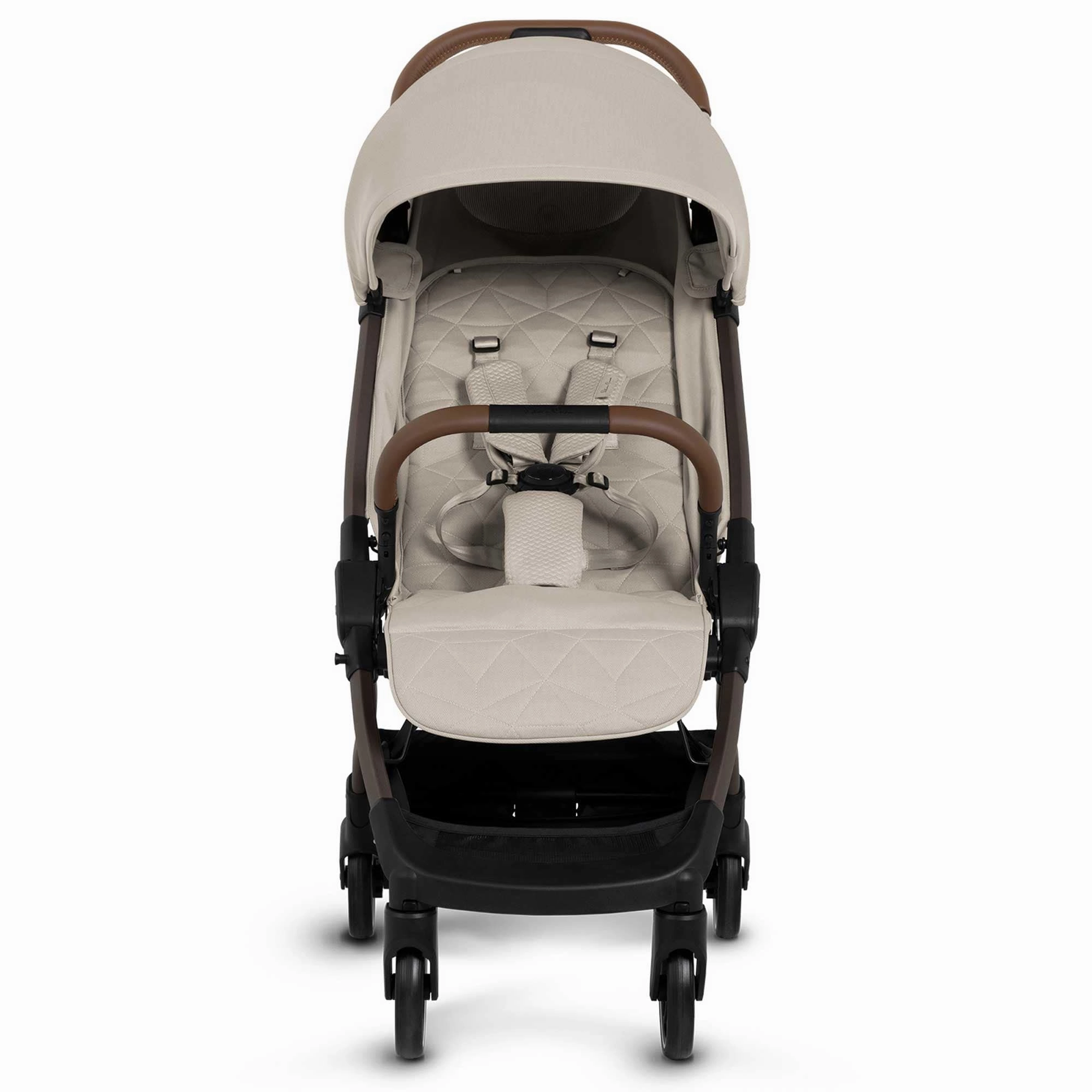 Silver Cross Clic 2 Compact Pushchair - Latte
