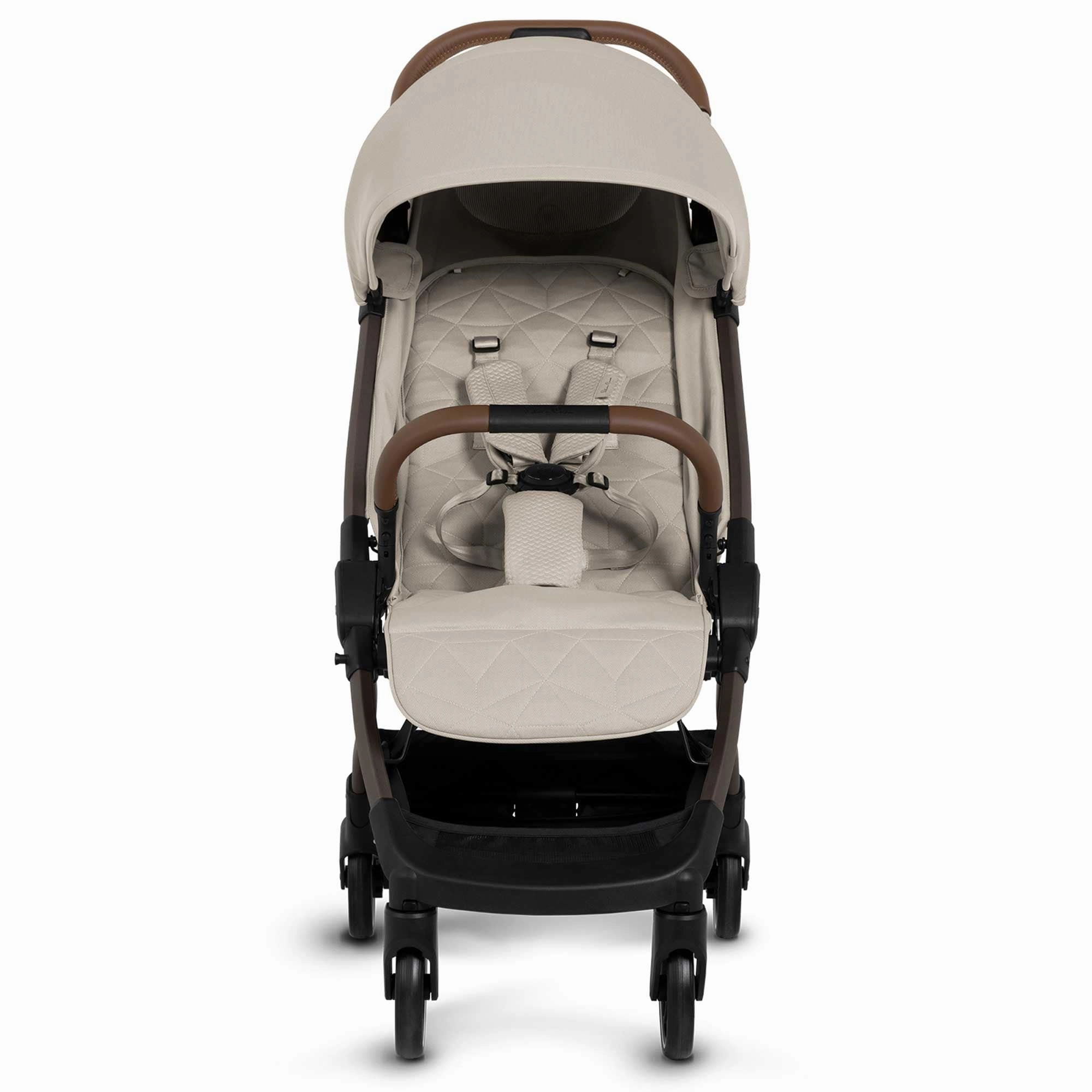 Silver Cross Clic 2 Compact Pushchair - Latte