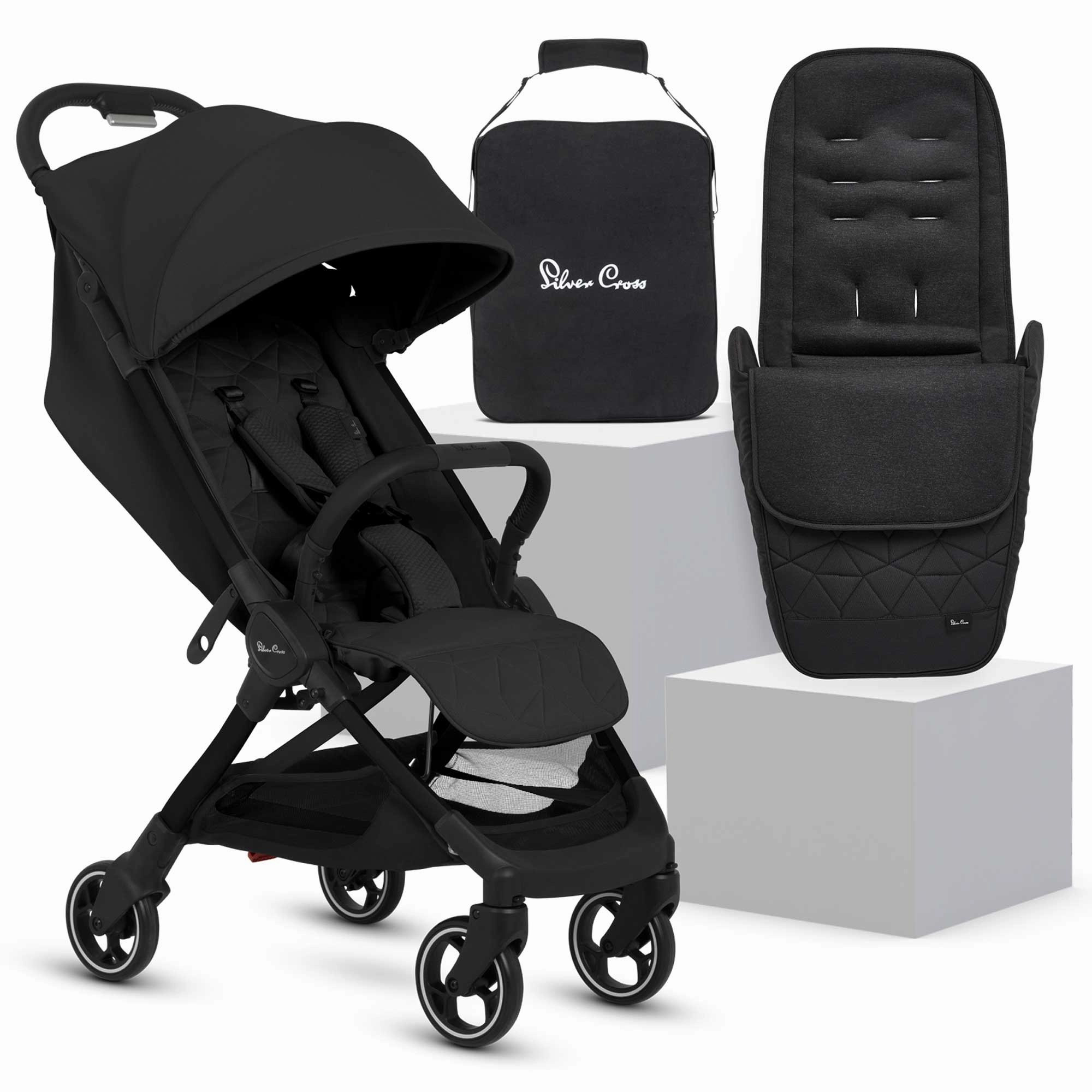 Silver Cross Clic 2 Compact Pushchair - Space
