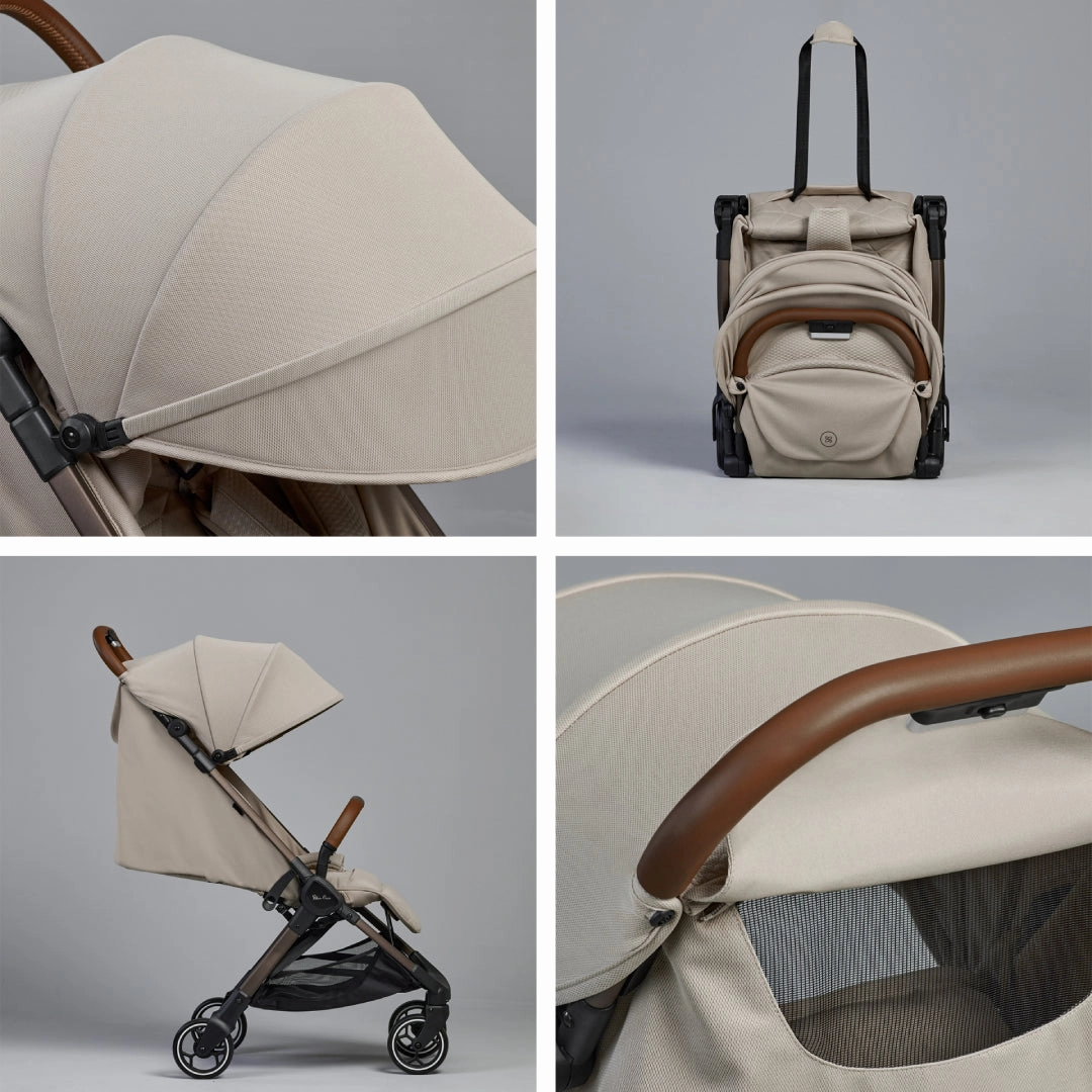 Silver Cross Clic 2 Pushchair - Latte