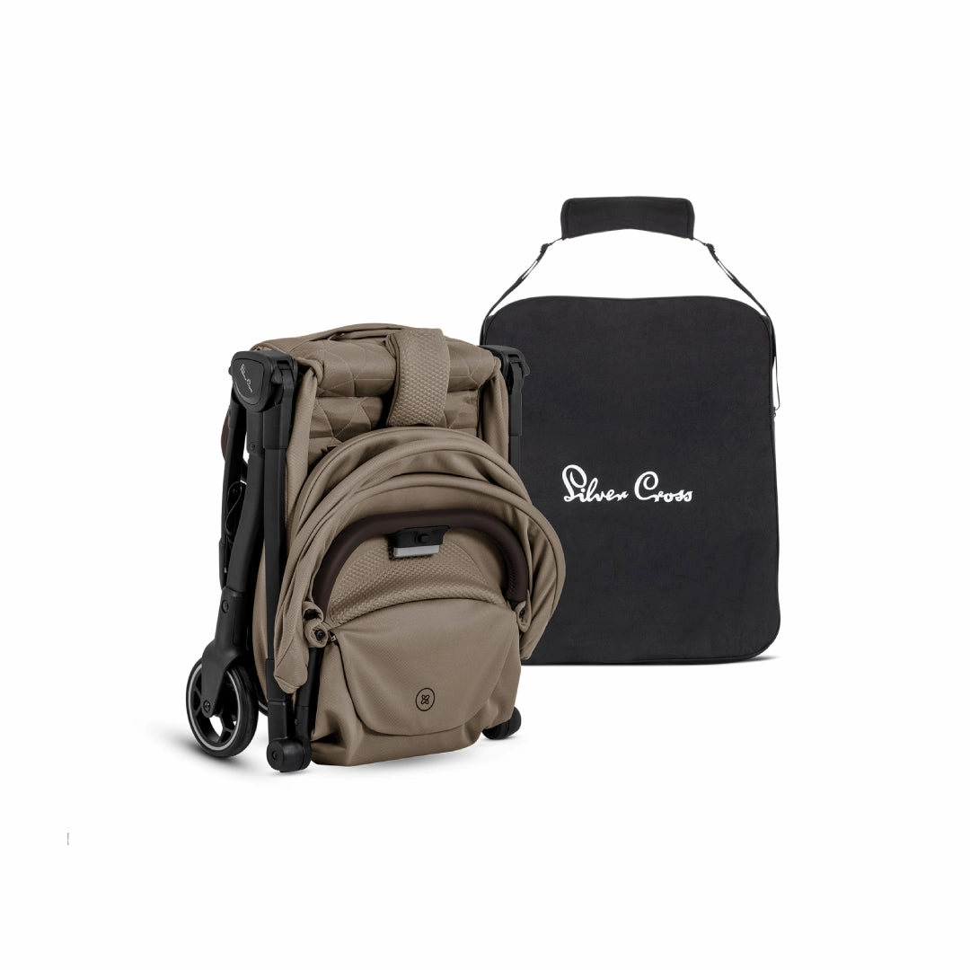 Silver Cross Clic 2 Stroller & Accessory Bundle - Cobble