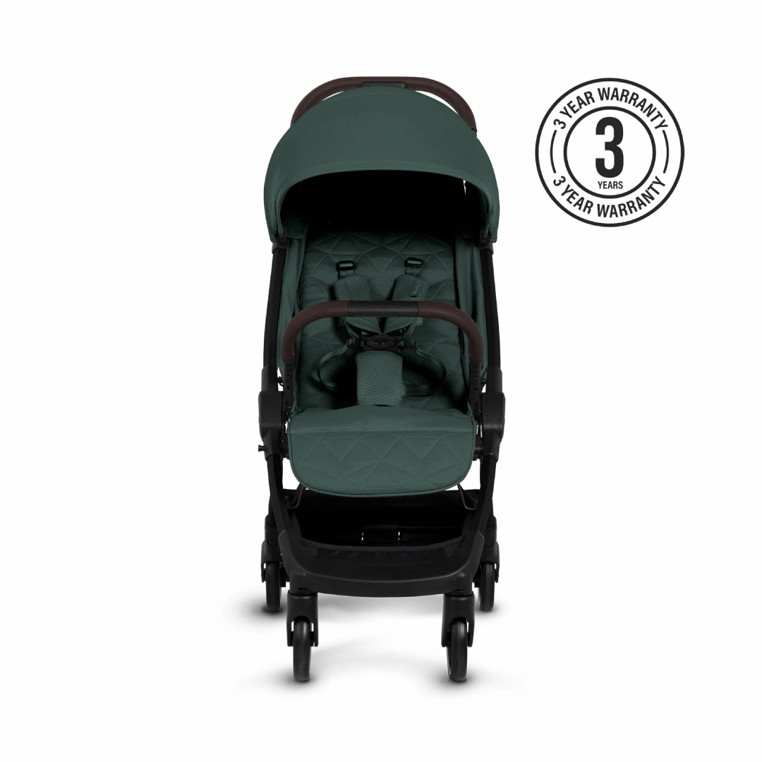 Silver Cross Clic 2 Stroller & Accessory Bundle - Conifer