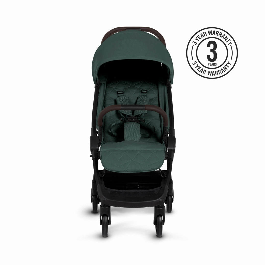 Silver Cross Clic 2 Stroller & Accessory Bundle - Conifer
