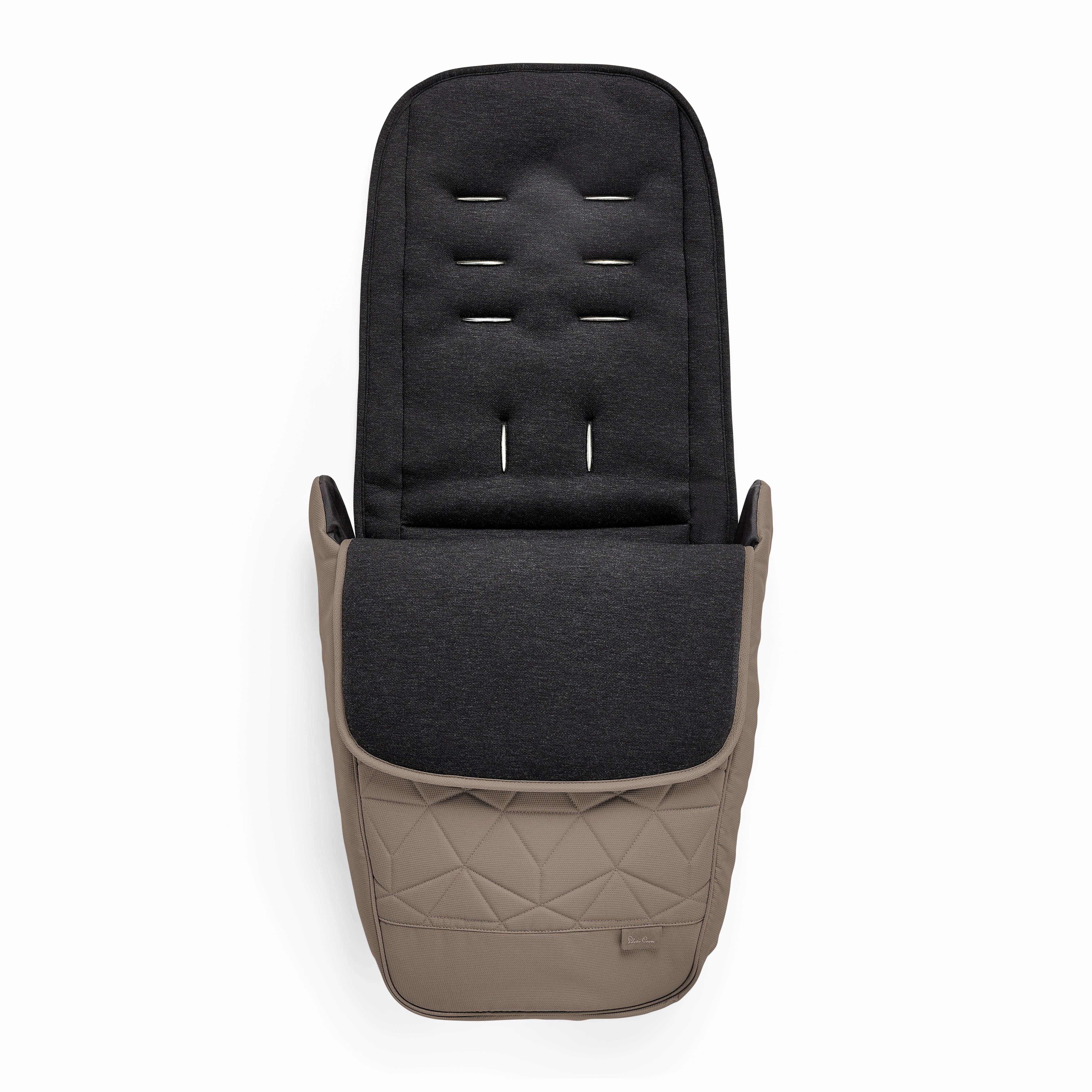 Silver Cross Clic Stroller and Footmuff - Cobble