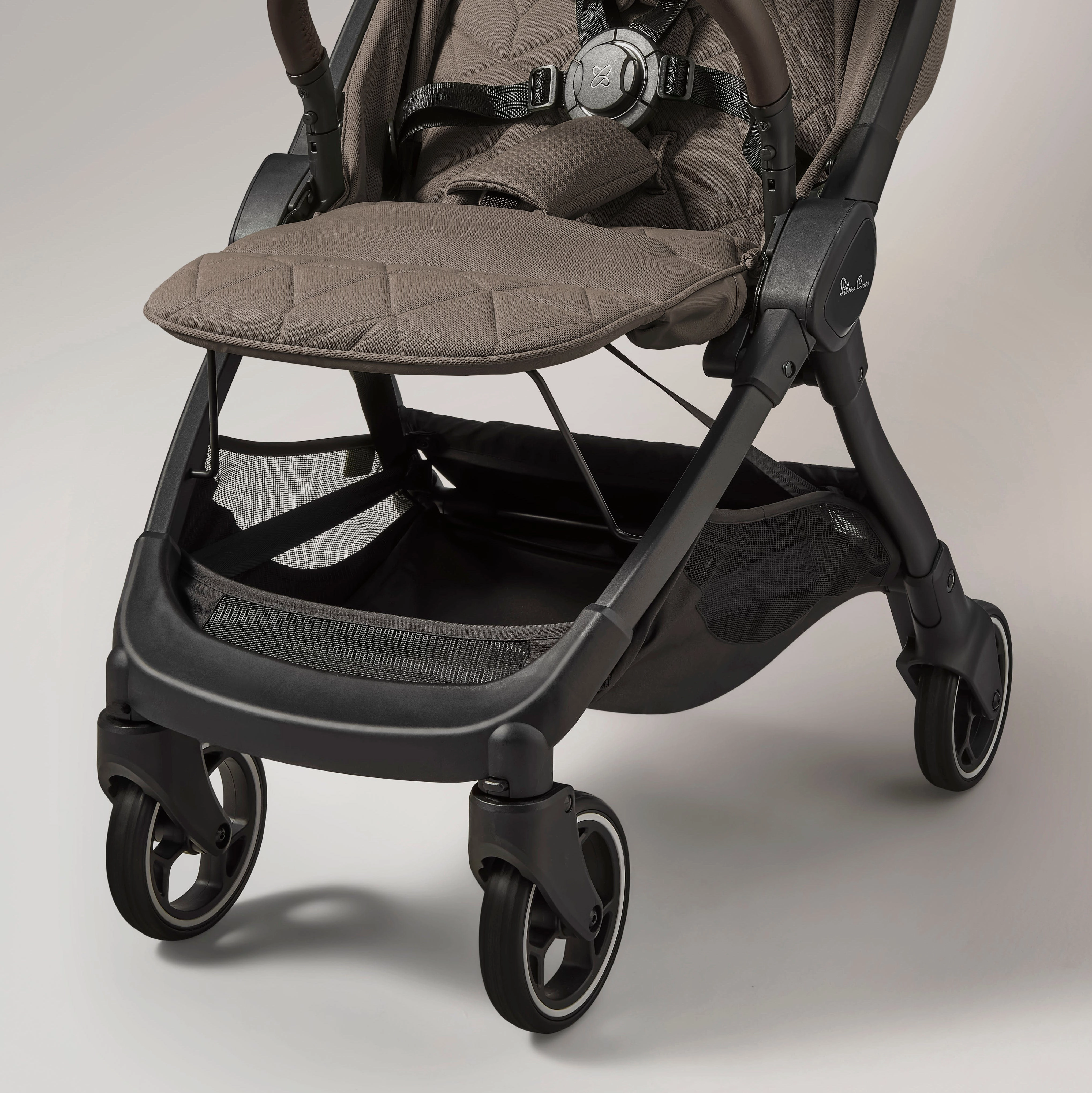 Silver Cross Clic Stroller and Footmuff - Cobble (Ex-Display)