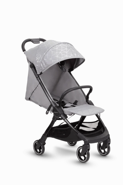 Silver Cross Clic Stroller, Footmuff & Raincover - Grey