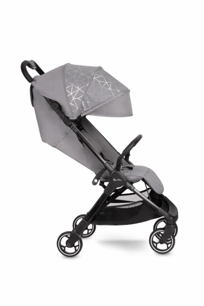 Silver Cross Clic Stroller, Footmuff & Raincover - Grey