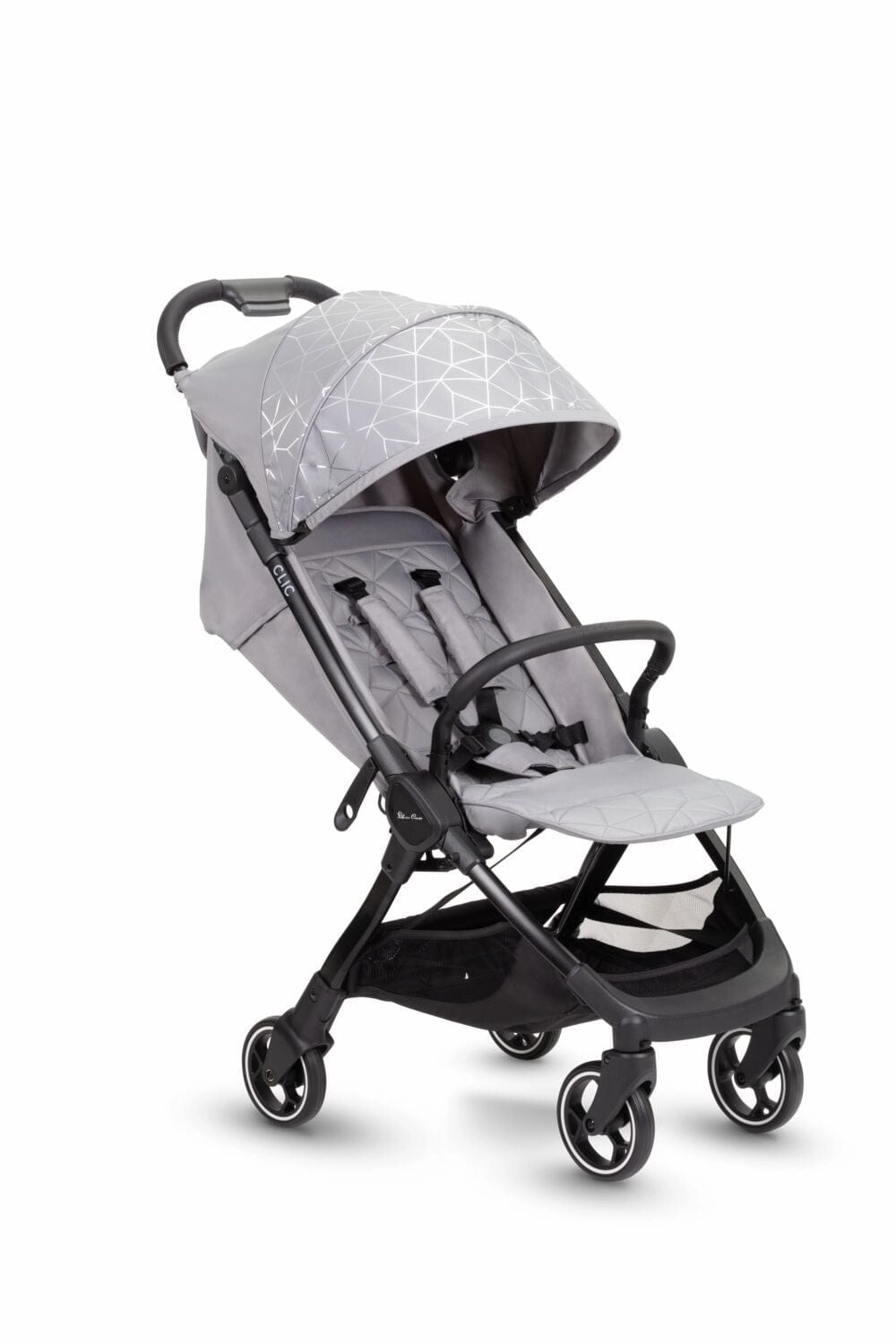 Silver Cross Clic Stroller with Motion 2 Car Seat - Grey/Space