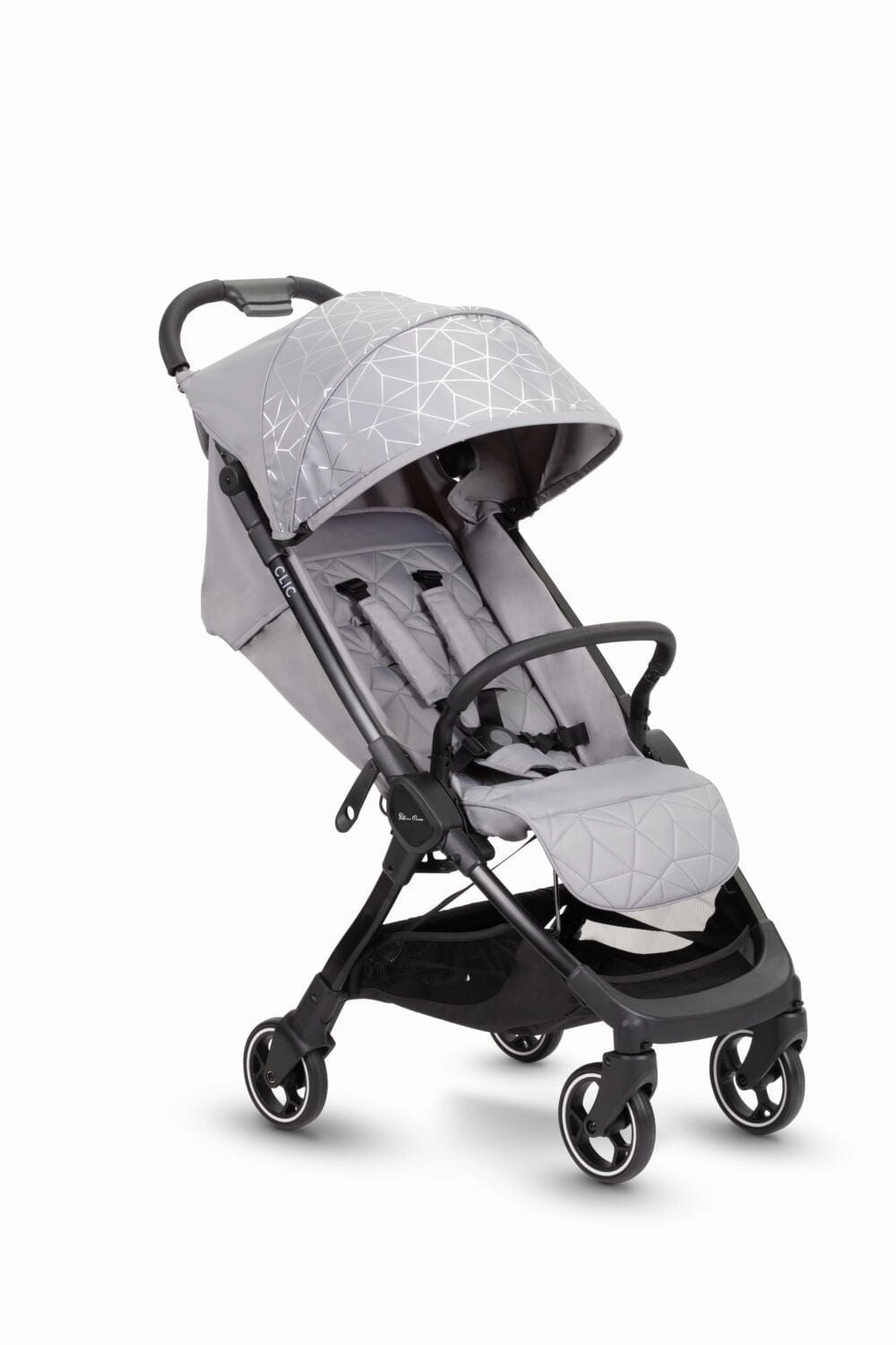 Silver Cross Clic Stroller with Motion 2 Car Seat - Grey/Space