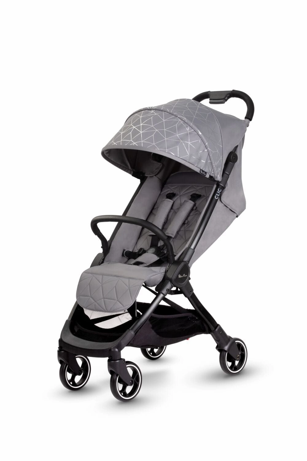 Silver Cross Clic Stroller with Motion 2 Car Seat - Grey/Space