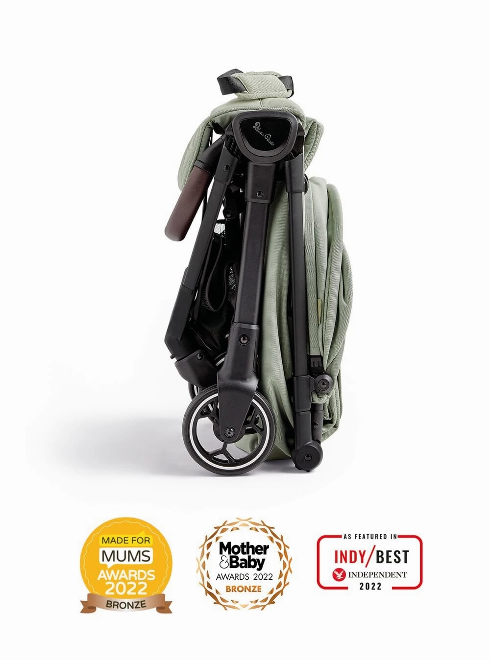 Silver Cross Clic Stroller with Snack Tray - Sage